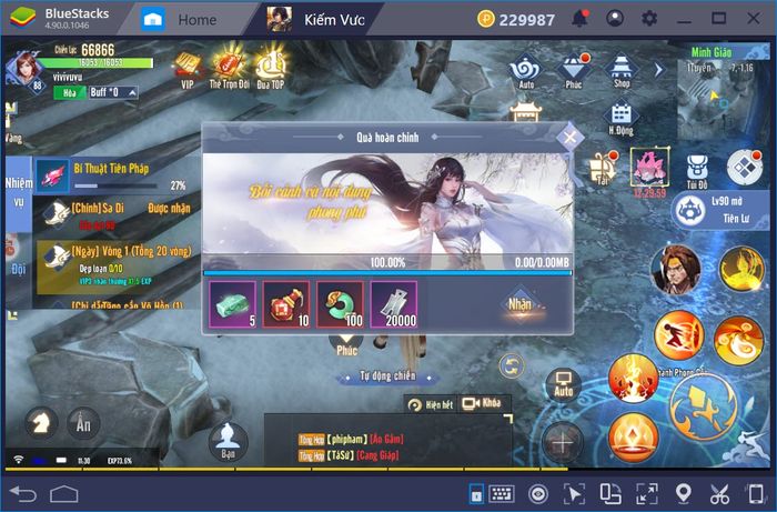 Chơi Kiếm Vương Truyền Kỳ trên PC với BlueStacks