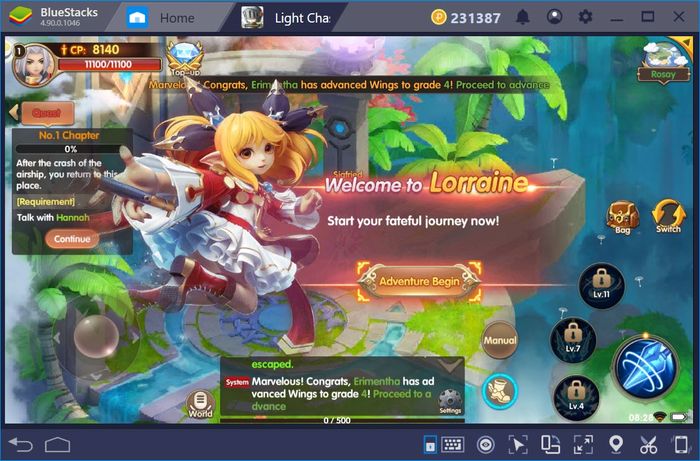 Cùng trải nghiệm Light Chaser trên PC với BlueStacks