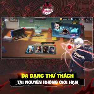 Lời Nguyền Quỷ Dữ: Game chiến thuật đấu tướng dựa trên manga Chú Thuật Hồi Chiến sắp ra mắt