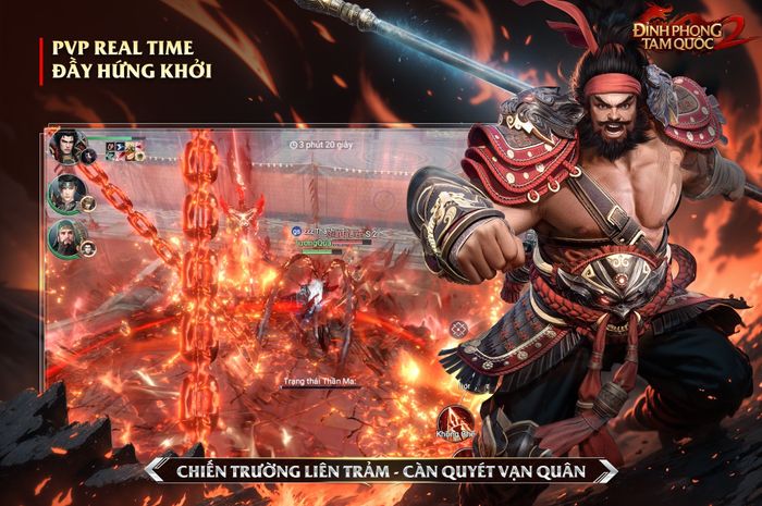 Đỉnh Phong 2 - Tân Tam Quốc sẽ ra mắt tại Việt Nam với tên gọi Dynasty Legends 2