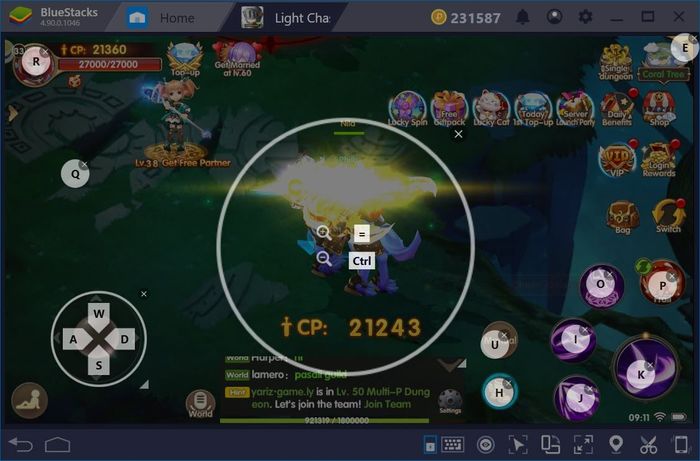 Cùng tham gia Light Chaser trên PC với BlueStacks