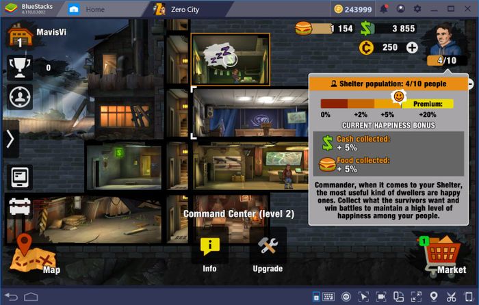 Trải nghiệm Zero City: Zombie Shelter Survival trên PC với BlueStacks