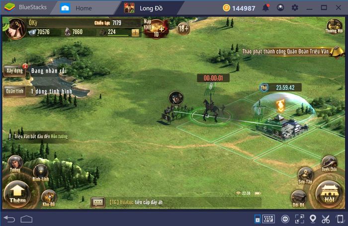 Trải nghiệm Long Đồ Bá Nghiệp trên PC với BlueStacks