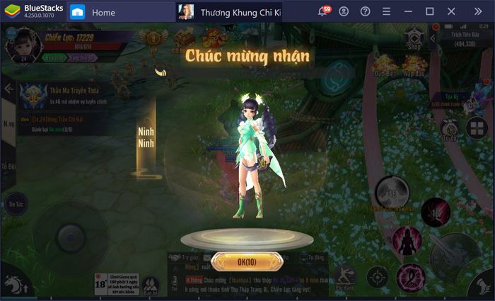 Khám phá thế giới kiếm hiệp kỳ ảo Thương Khung Chi Kiếm cùng BlueStacks