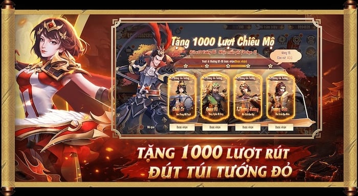 Mãnh Tướng Xuất Chiến: Game Tam Quốc mới chuẩn bị ra mắt