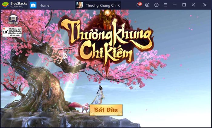 Thưởng thức cuộc phiêu lưu kiếm hiệp kỳ ảo với BlueStacks trong Thương Khung Chi Kiếm