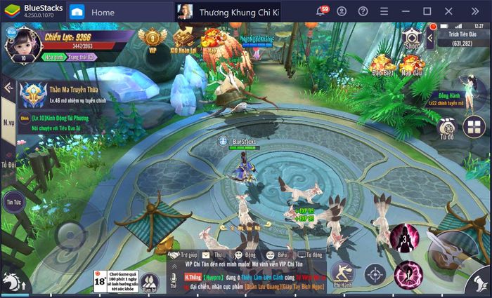 Khám phá thế giới kiếm hiệp kỳ ảo Thương Khung Chi Kiếm cùng BlueStacks
