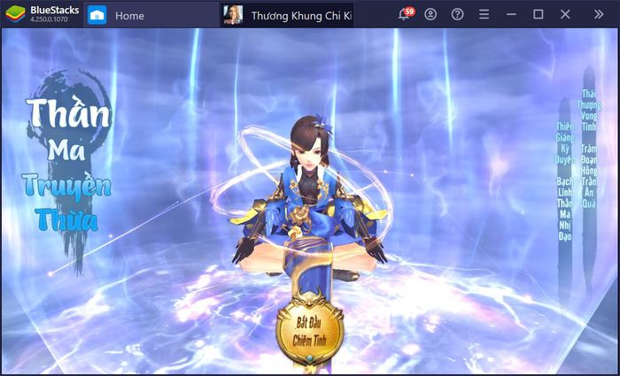 Khám phá thế giới kiếm hiệp kỳ ảo Thương Khung Chi Kiếm cùng BlueStacks