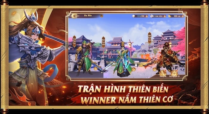 Mãnh Tướng Xuất Chiến: Game Tam Quốc mới chuẩn bị ra mắt sắp tới