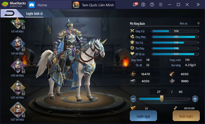 Chiếm đóng và thống nhất giang sơn trong game Tam Quốc Liên Minh SohaGame cùng BlueStacks