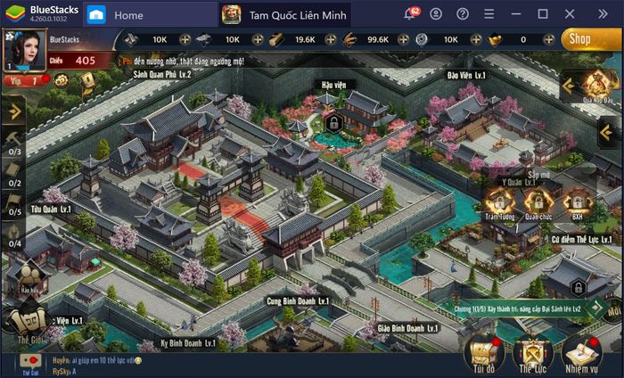 Chinh phục và thống nhất giang sơn trong game Tam Quốc Liên Minh SohaGame cùng BlueStacks