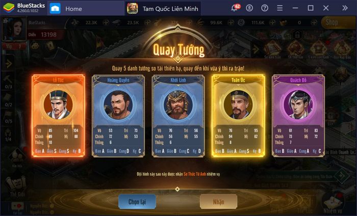 Chiến đấu để thống nhất giang sơn trong Tam Quốc Liên Minh SohaGame với BlueStacks