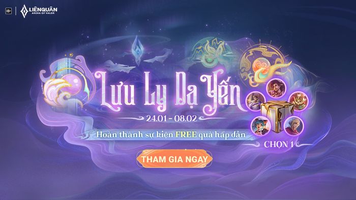 Liên Quân Mobile tổ chức chuỗi sự kiện Tết Liên Quân – Vào Trận Vận Lên chào đón Tết 2024