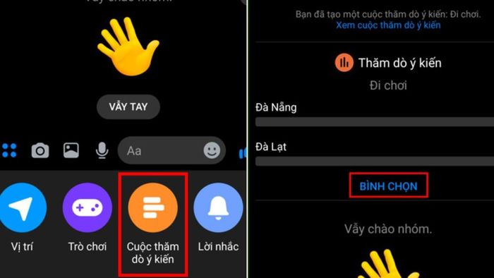 Cách xóa bình chọn trên Messenger là gì?