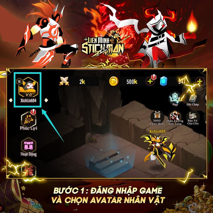 Tổng hợp các mã quà dành cho game thủ Liên Minh Stickman