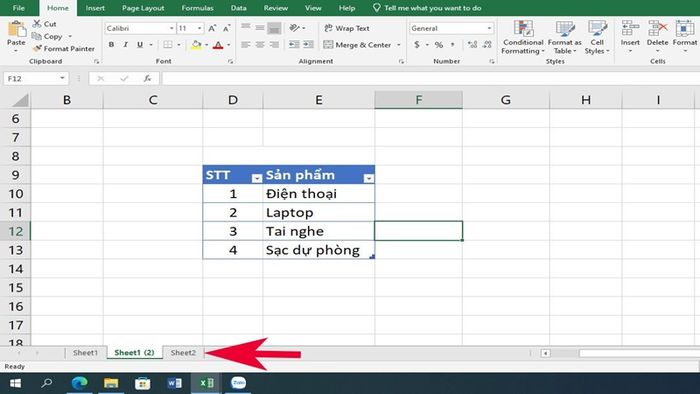 cách sao chép sheet trong Excel giữ nguyên định dạng 3