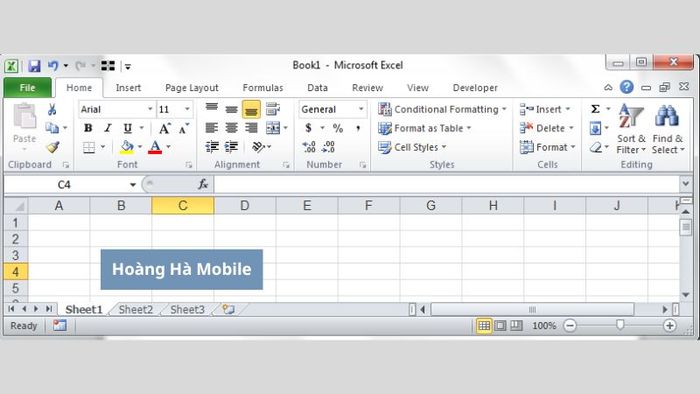 Hướng dẫn ẩn/hiện thanh công cụ trong Excel 9