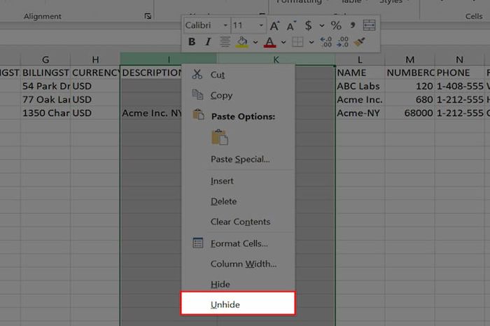 an-cot-trong-excel-10