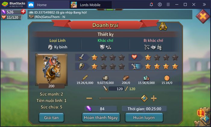 Mẹo hữu ích giúp bạn chơi Lords Mobile hiệu quả hơn