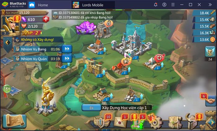 Những mẹo chơi Lords Mobile hiệu quả bạn không thể bỏ qua