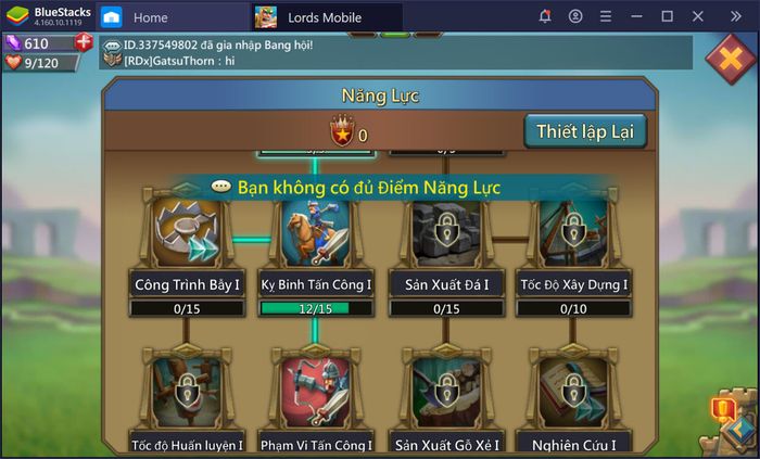 Chiến thuật chiến đấu hiệu quả trong Lords Mobile