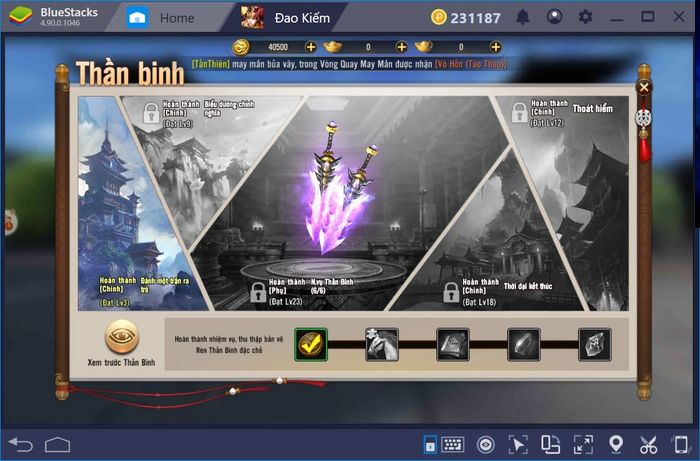 Chơi Đao Phong Giang Hồ trên PC cùng BlueStacks