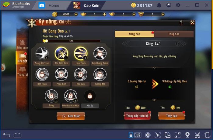 Chơi Đao Phong Giang Hồ trên PC cùng BlueStacks