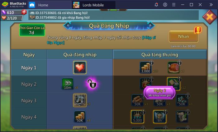 Mẹo hữu ích giúp bạn chơi Lords Mobile hiệu quả hơn