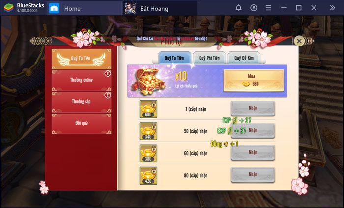 Hướng dẫn chơi Bát Hoàng Lãnh Chủ Mobile trên BlueStacks