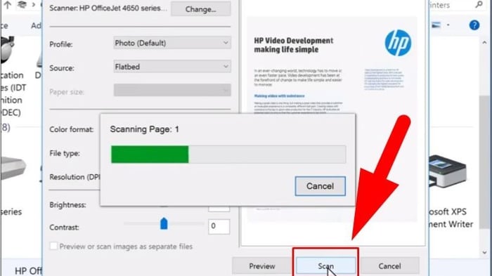 Cách scan tài liệu trên máy tính