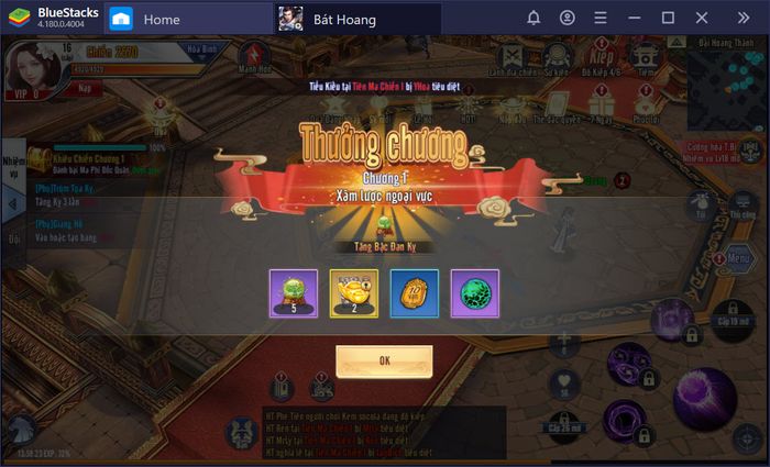 Chơi Bát Hoàng Lãnh Chủ Mobile trên BlueStacks như thế nào?