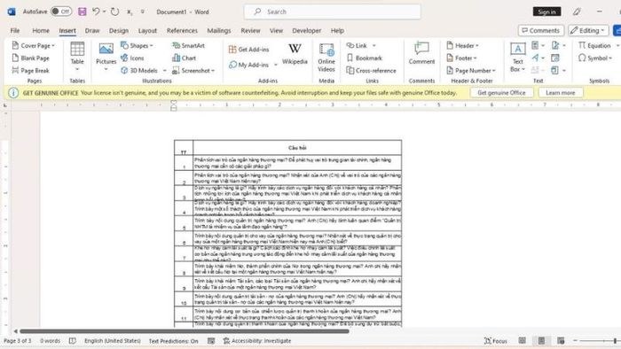 chuyển file Excel sang Word bước 8