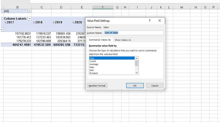 Bảng tổng hợp trong Excel-11