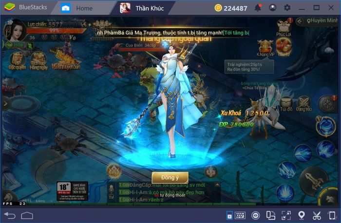 Chơi Thần Khúc Mobile trên PC với BlueStacks