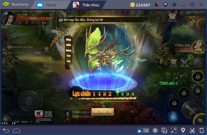 Chơi Thần Khúc Mobile trên PC với BlueStacks