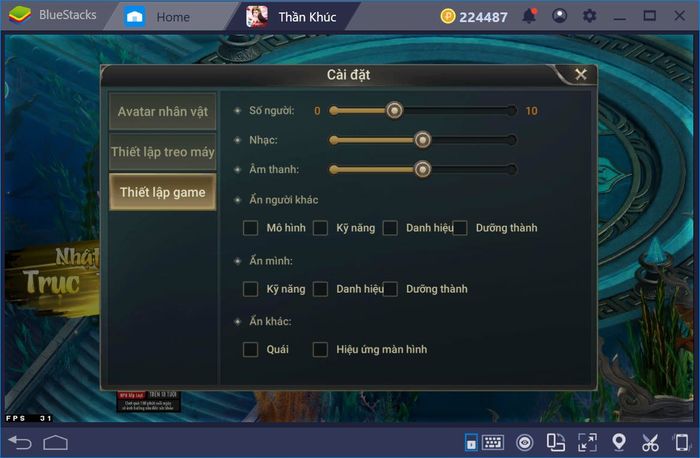 Chơi Thần Khúc Mobile trên PC với BlueStacks