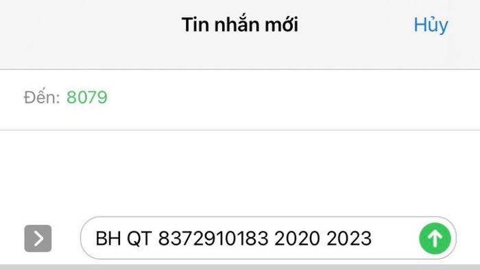 Tra cứu quá trình đóng BHXH qua tin nhắn SMS