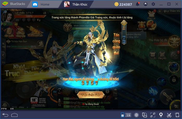 Chơi Thần Khúc Mobile trên PC với BlueStacks