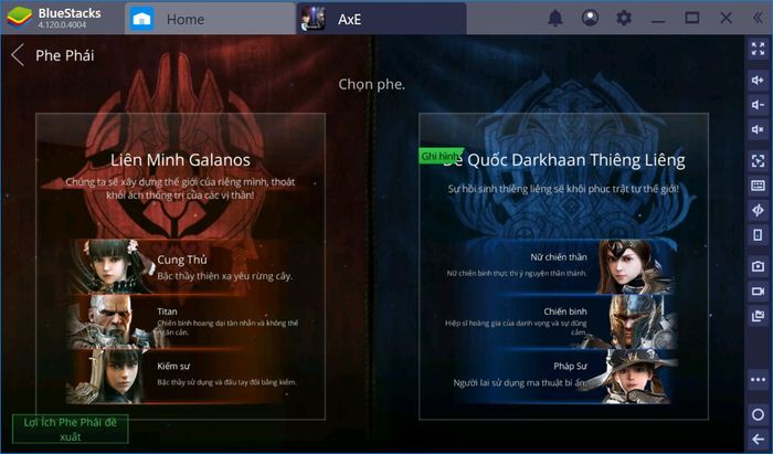 Chơi AxE Alliance x Empire Việt Nam trên BlueStacks cùng chúng tôi