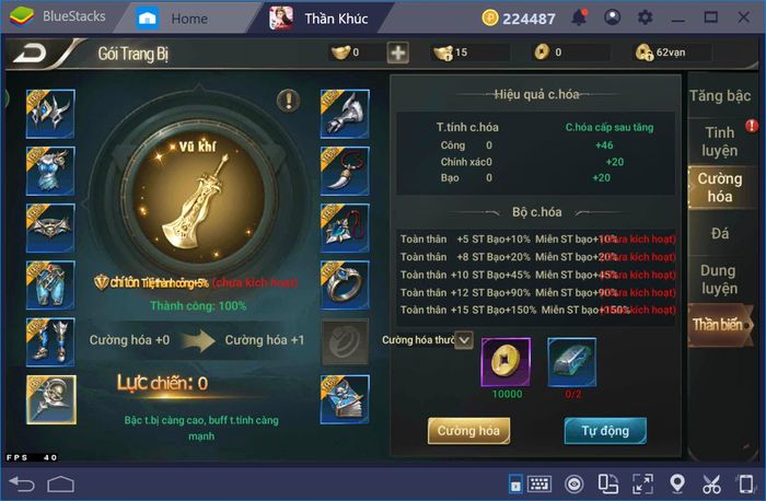 Chơi Thần Khúc Mobile trên PC với BlueStacks