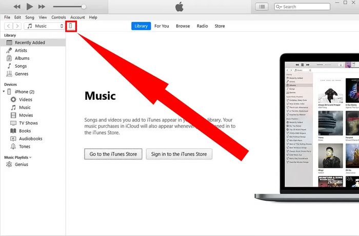 iTunes hỗ trợ khôi phục dữ liệu