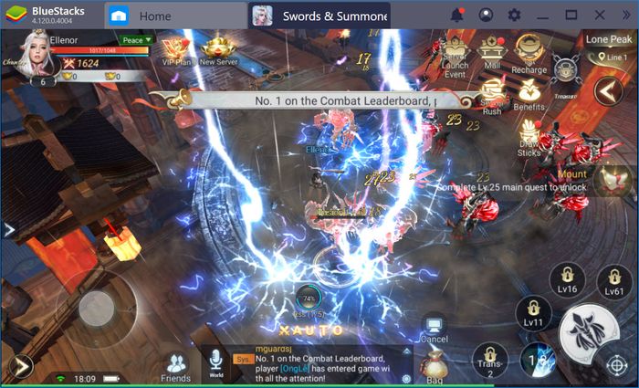 Khám phá thế giới của Swords & Summoners với BlueStacks