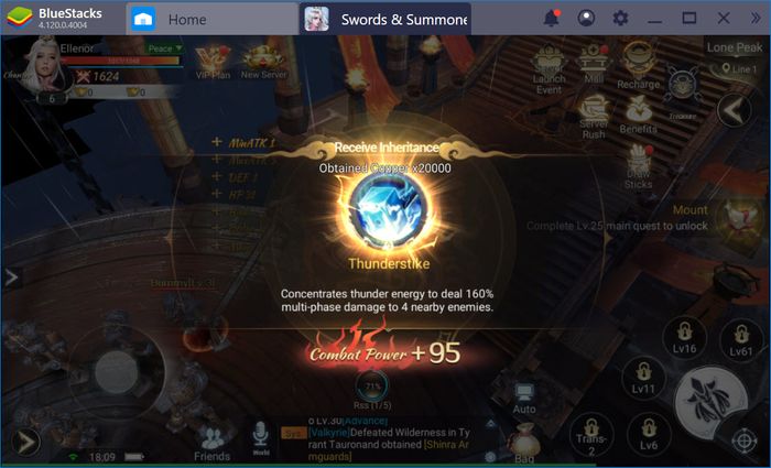 Khám phá thế giới của Swords & Summoners với BlueStacks