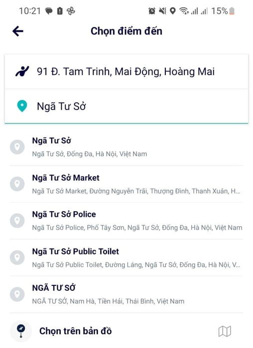 Hướng dẫn chi tiết về cách đặt xe Taxi Xanh SM