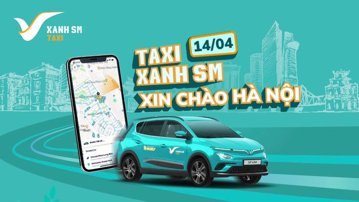 Hướng dẫn đặt xe taxi xanh sm