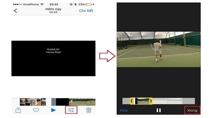 cách cắt video trên iPhone - 2