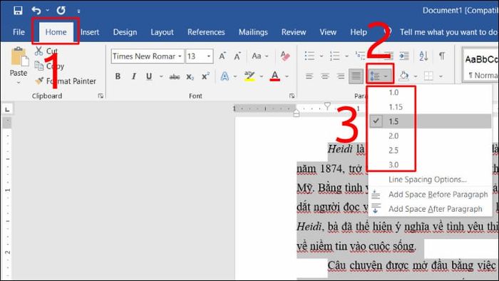 Chỉnh khoảng cách chữ trong Word - Hình ảnh 3