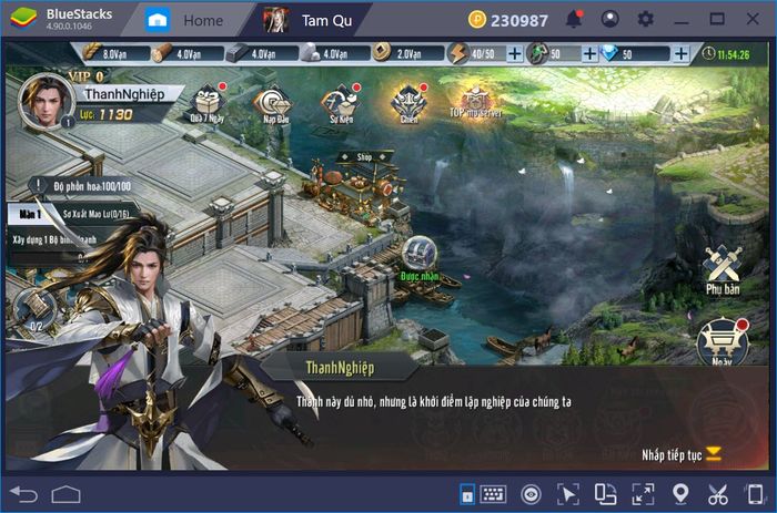 Trải nghiệm game Tam Quốc Vương Giả trên PC với BlueStacks