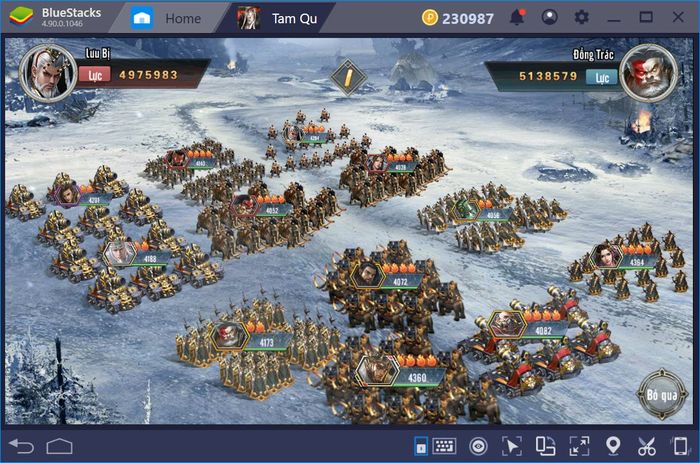 Trải nghiệm game Tam Quốc Vương Giả trên PC với BlueStacks