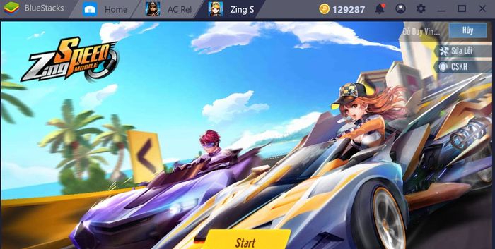 Thử ZingSpeed Mobile trên máy tính bằng BlueStacks